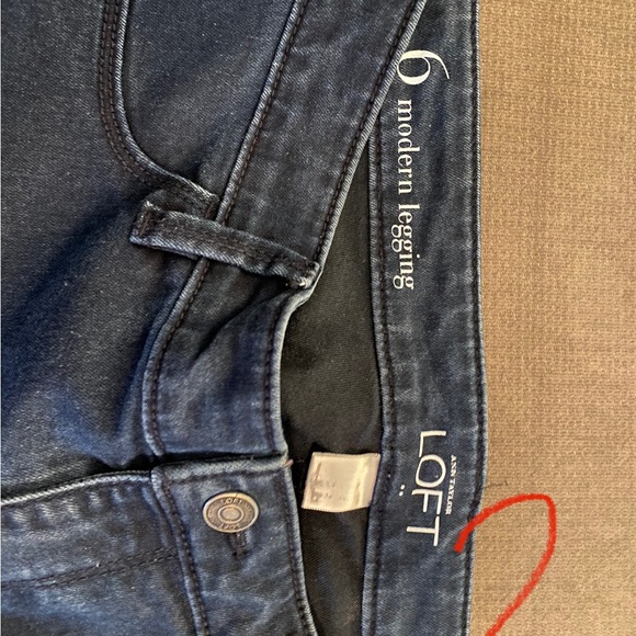 Loft size 6 jeans - Picture 12 of 14